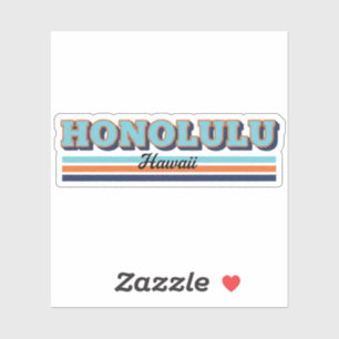 Honolulu, HI City Stripes, honolulu, hawaii, 70s