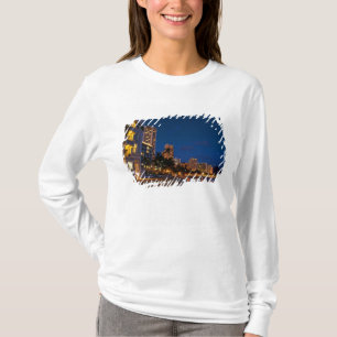 Honolulu, Oahu, Hawaii. Night exposure of T-Shirt