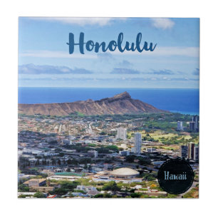 Honolulu travel ceramic tile