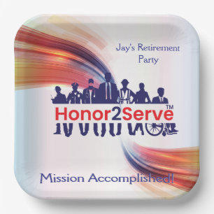 Honor2Serve plates