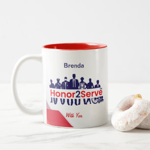 Honor2Serve Two-Tone Coffee Mug