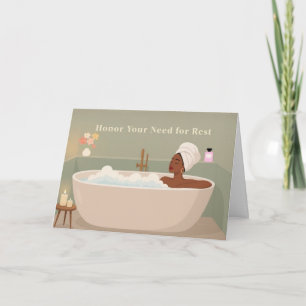Honor Rest Greeting Card