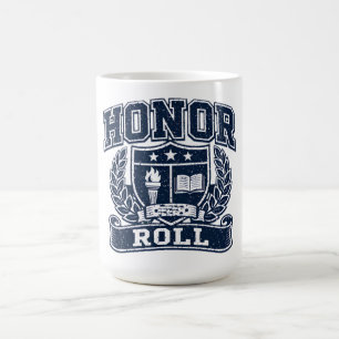 Honor Roll – Academic Excellence College Coffee Mug