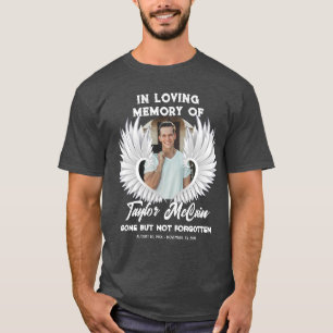 Honor Their Memory: Custom Photo Memorial T-Shirt
