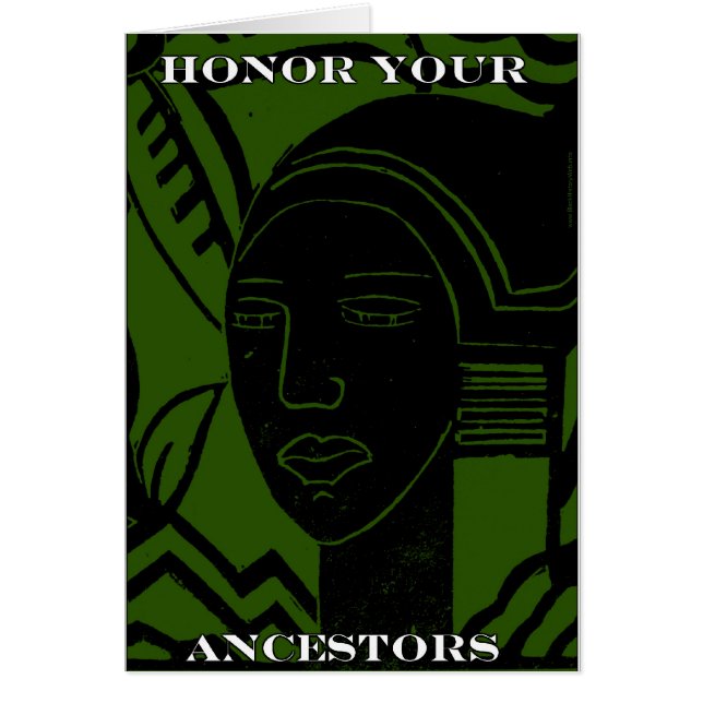"HONOR YOUR ANCESTORS" (Front)
