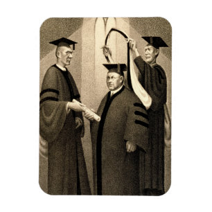 Honorary Degree, 1938 by Grant Wood Magnet