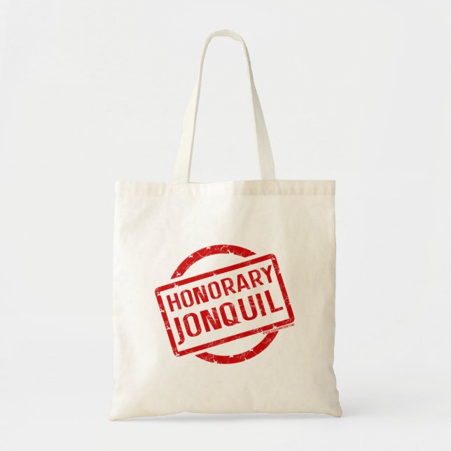 Honorary Jonquil tote, red Tote Bag (Front)