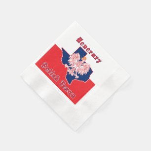 Honorary Polish Texan Napkin
