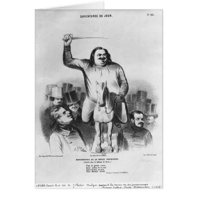 Honore de Balzac (Front)