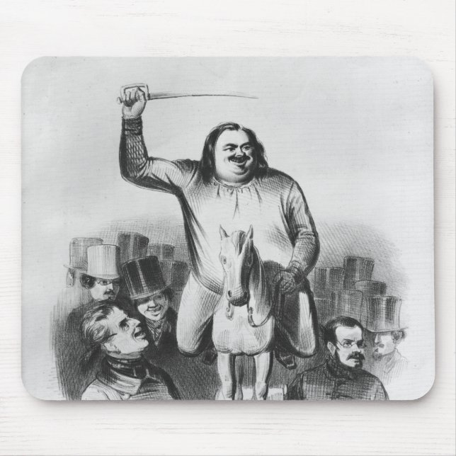 Honore de Balzac Mouse Pad (Front)