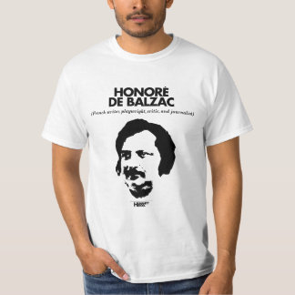 Honorè De Balzac white T-shirt