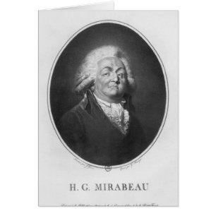 Honore Gabriel Riqueti, Comte de Mirabeau