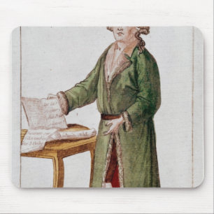 Honore Gabriel Riqueti Mirabeau Mouse Pad