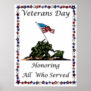 Honoring Our Heroes This Veterans Day 2025 Poster