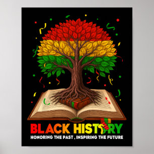 Honoring Past Inspiring Future Tree Book Men Women Poster
