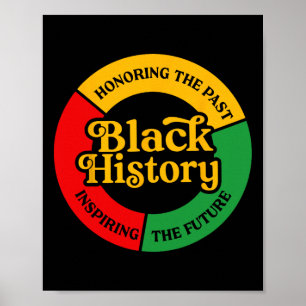 Honoring The Past Inspiring Future African America Poster