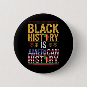Honoring The Past Inspiring The Future Black Histo 6 Cm Round Badge