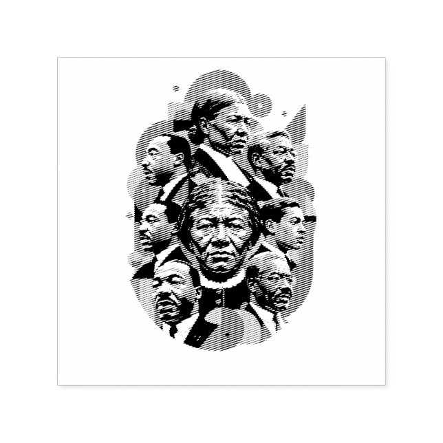 Honoring The Past, Inspiring The future Self-inking Stamp (Design)