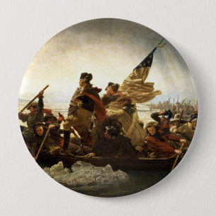 Honour American history with this striking 1-inch 10 Cm Round Badge