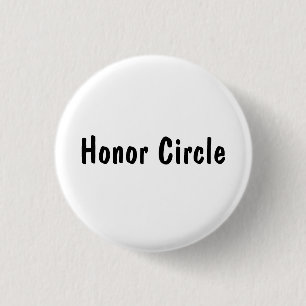 Honour Circle 3 Cm Round Badge