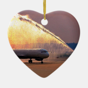 Honour Flight Heart Shape Ornament