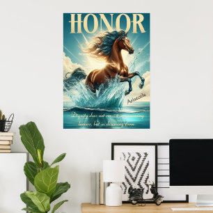 Honour Gallops Through Sparkling Freedom Poster