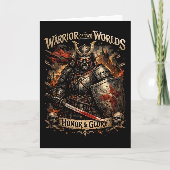 Honour & Glory Holiday Card (Front)