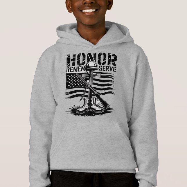Honour Remember Serve (Front)