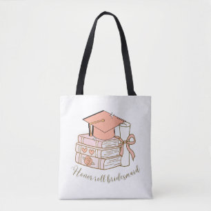 Honour Roll Bachelorette Party Design Graduation Tote Bag