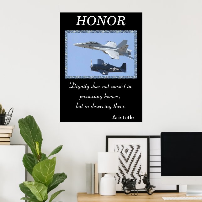 Honour Soars Through Military’s Bold Spirit Poster (Home Office)