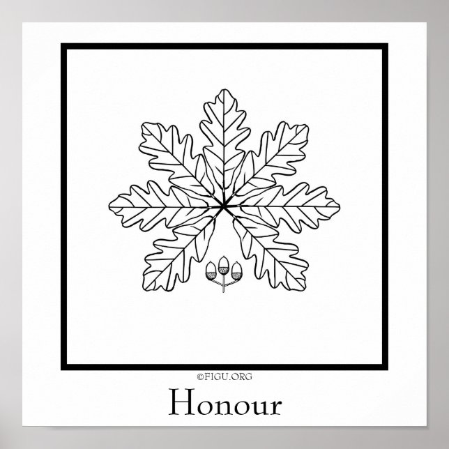 Honour Symbol Poster (Front)