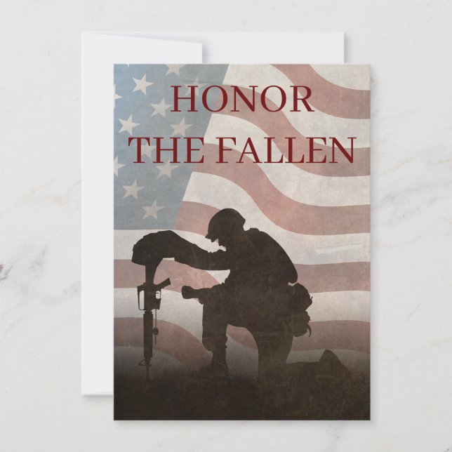 Honour The Fallen (Front)