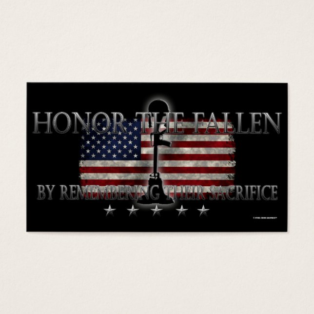 Honour The Fallen (Front)