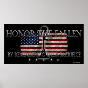 Honour The Fallen Poster