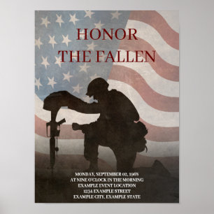 Honour The Fallen Poster