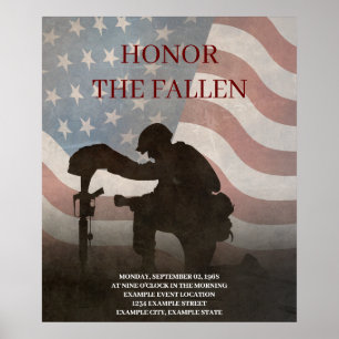 Honour The Fallen Poster