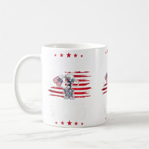 Honour The Fallen Veteran Military Combat Memorial Coffee Mug