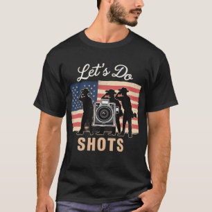 Honour the Moment: Photographer Day Tee T-shirt