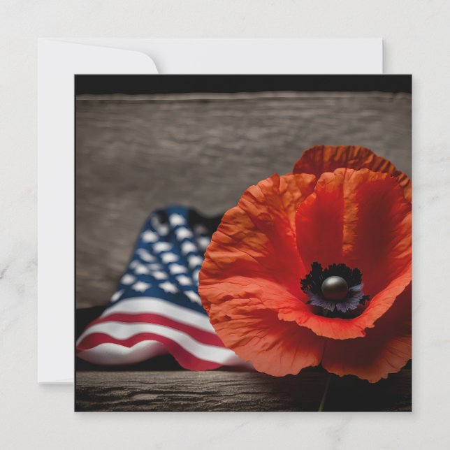 Honour those that gave all  invitation (Front)