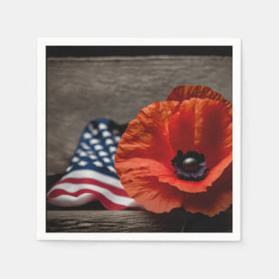 Honour those that gave all napkin