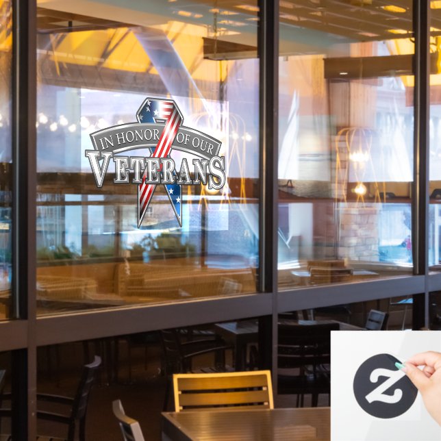 Honour Veterans (Restaurant Window)