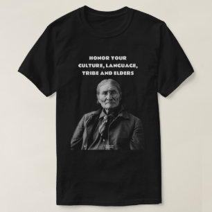 Honour Your Culture Lanaguage Tribe & Elders Nativ T-Shirt