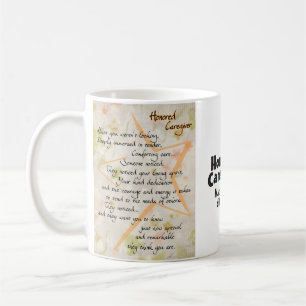 Honoured Caregiver Mug and poem