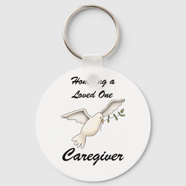 Honouring a Loved One, Caregiver Keychain (Front)