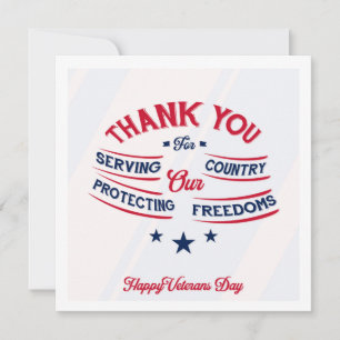 Honouring All Who Served Card