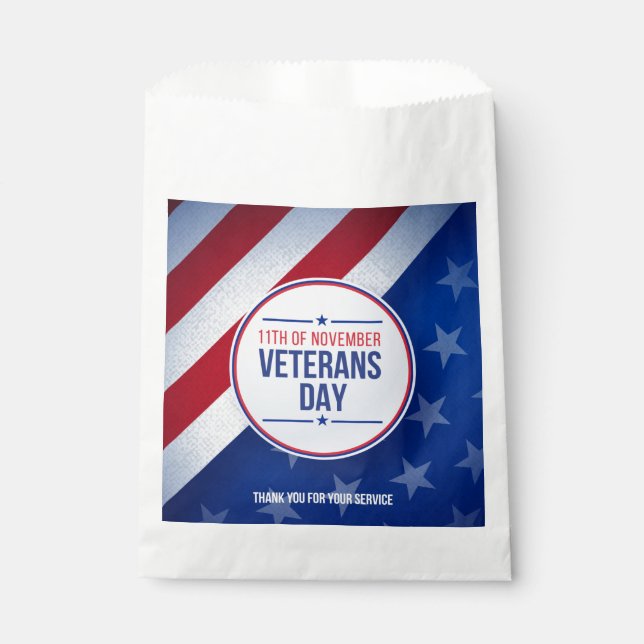 Honouring all who Served  Favour Bag (Front)
