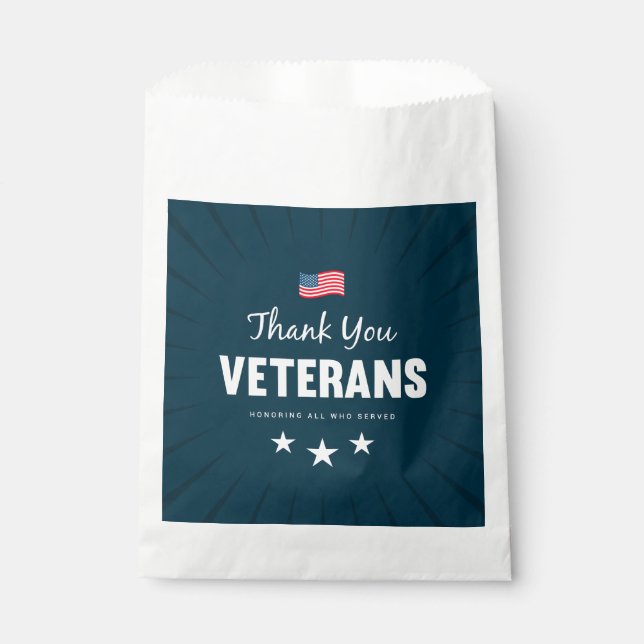 Honouring all who Served  Favour Bag (Front)