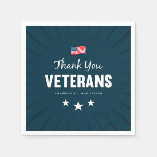 Honouring all who Served  Napkin