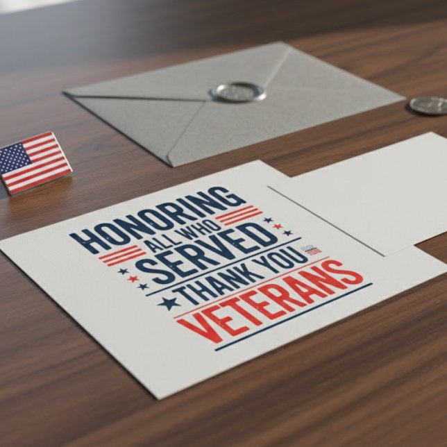 Honouring All Who Served Thank You Veterans Invitation (Creator Uploaded)
