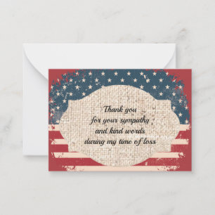 Honouring By The Vels Thank You Card